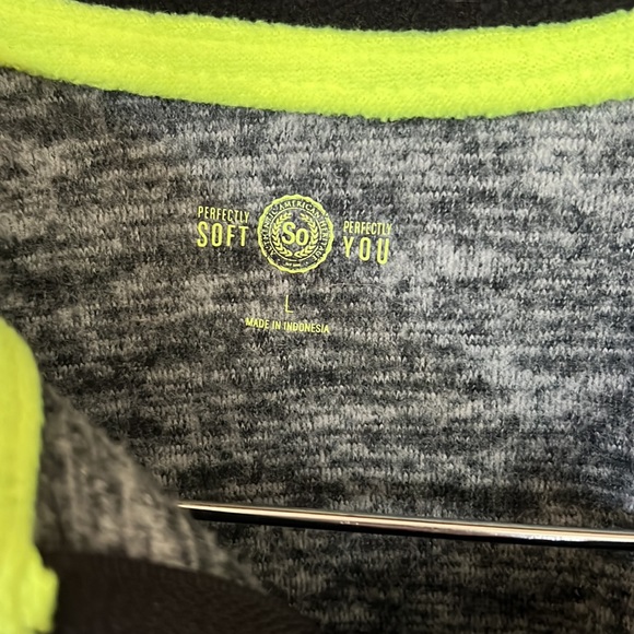 SO Perfectly Soft Half Zip High Collar Sweatshirt - Picture 6 of 13